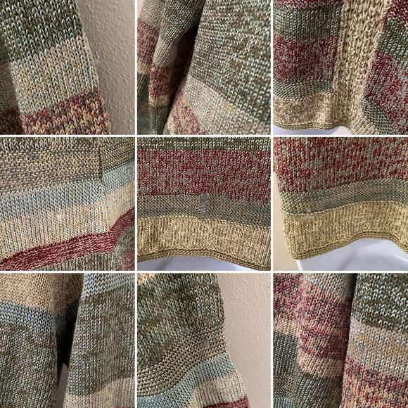 Susan Bristol Vintage Y2K Fairy Grunge Artsy Silk Blend Fairycore Knit Sweater M - Picture 11 of 11